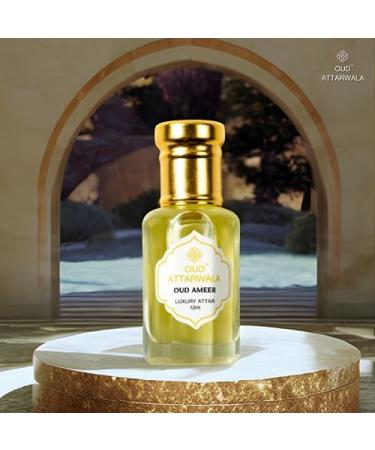 prime craft Oud Ameer Attar (12ml) | Long Lasting Roll On Attar | Alcohol Free Perfume Oil | Authentic Arabic Fragrance Oil (Unisex) - Buy Online on GoSupps.com