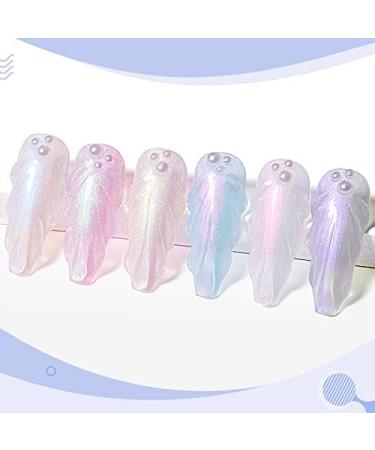 AIMeili Pearl Effect Gel Nail Polish Set - HEMA Free UV Lacquer 6 Colors 8ml | Soak Off Manicure Kit - Buy Online on GoSupps.com