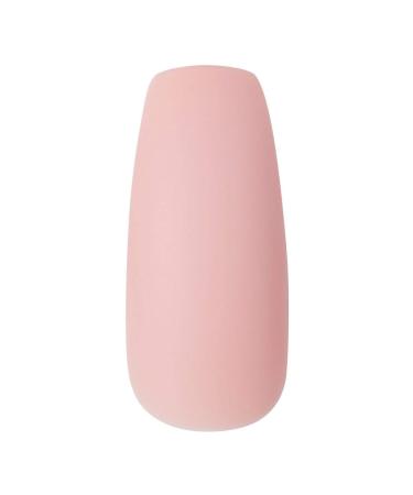 KISS Gel Fantasy Press-On Nails Kit - All About You, Pink Matte Finish, Long Length, Includes Adhesive Tabs, Gel Glue, Manicure Stick, and Fake Nails - Buy Online on GoSupps.com