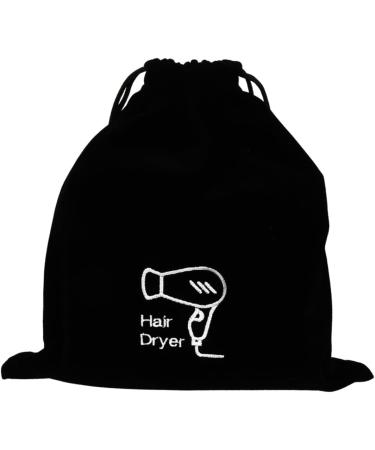 AUTSUPPL 4pcs Flannel Hair Dryer Bag Drawstring Makeup Bag Hair Dryer Travel Bag for Hair Styling Tools Case - Buy Online on GoSupps.com