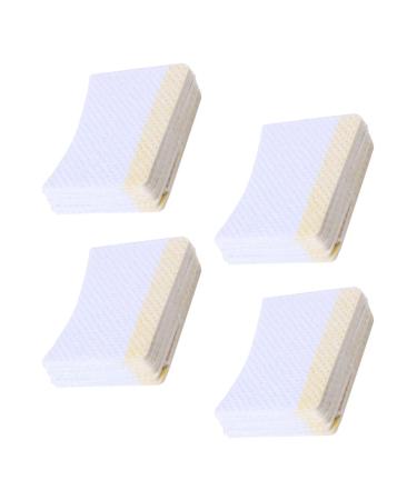 160pcs Eyelash Pads Eyelash Glue Lint Eyelash Wipes Lady Tools Eyelash Mascara Doll Cake Pan Eyelash Remover Cleaning Tools Lash Tool Makeup Remover Girl Miss Cotton