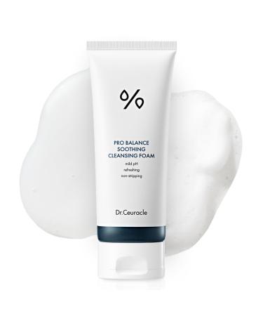 Dr.Ceuracle Pro Balance Soothing Cleansing Foam - Moisture Rich Gel to Foam Daily Cleanser with Refreshing and Hydrating Finish (150 ml / 5.07 fl. oz.)