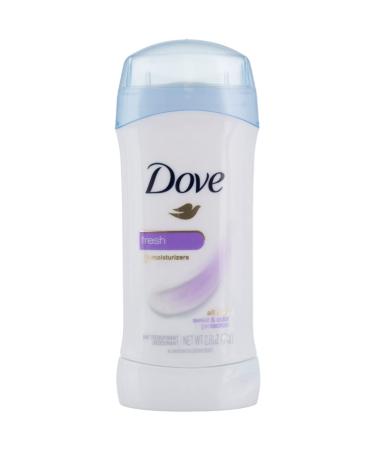 Dove Fresh Invisible Solid Antiperspirant Deodorant 2.6oz - Long-lasting Protection for All Skin Types - International Shipping Available - Buy Online on GoSupps.com