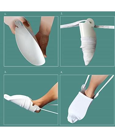 Sock Aid Sock Helper No Bending Stretching Pregnancy Injuries Living Tools Pull Up Assistance Help for Elderly Senior Pregnant Diabetics - Buy Online on GoSupps.com