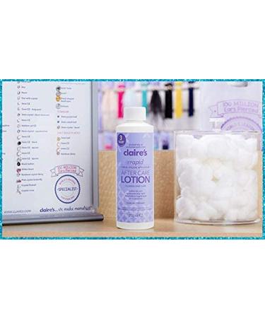 Claire's Fast 3-Week After-Care Solution for New Piercings | 250 ml | Ear Nose & Body Care | Dermatologist & Pediatrician Tested | Global Shipping - Buy Online on GoSupps.com