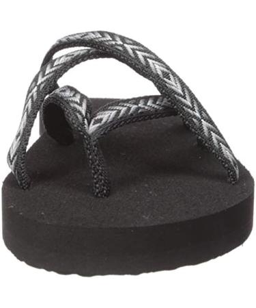 Teva Women's Olowahu Flip Flops - Black Himalaya - EU Size 39 | Comfortable & Stylish Sandals for Summer Adventures - Buy Online on GoSupps.com