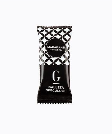 Marabans Coffee & Tea Marabans - Speculatius Cookies Box of 300 Units of 6g Individually Wrapped Authentic Handcrafted Belgian Cookies Caramelized with a Delicious Cinnamon Note.