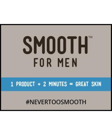 Smooth for Men by Simple Sugars - Green Tea & Tea Tree Oil Facial Exfoliating Moisturizer for Sensitive Acne-Prone Oily Skin - Ideal for Eczema & Psoriasis - Buy Online on GoSupps.com