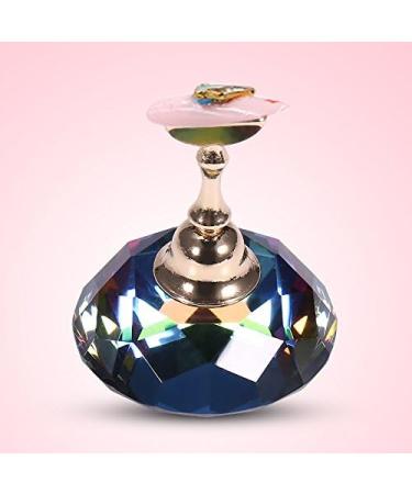 Nail Tip Practice Stand Magnetic Nail Display Stand with Crystal Base Nail Art Stand Nail Practice Holder Manicure Accessories(Colorful Diamond Shape Base) - Buy Online on GoSupps.com
