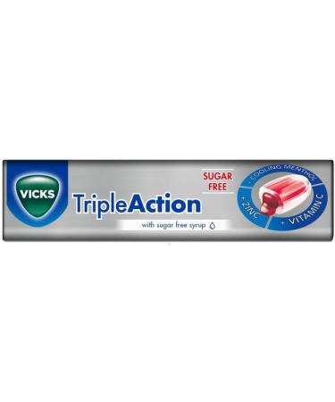 Triple Action Blackcurrant Cough Drops Bundle - Pack of 6 | Fast Relief - Buy Online on GoSupps.com