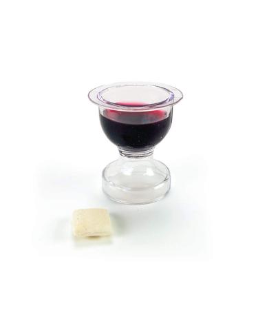 TrueVine Chalice Prefilled Communion Cups and Wafer Set - 1000 Count Pack - Easy-Open Communion with Bread & Juice - Fresh and Convenient for Your Service - Buy Online on GoSupps.com