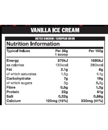 Mutant Whey Protein Powder - Muscle-Building Vanilla Ice Cream Flavor 4.54 kg - Enriched with Enzymes for Optimal Results - Buy Online on GoSupps.com