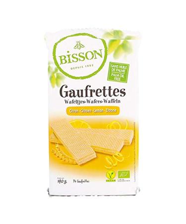 Bisson - Lemon Wafers 190G - Sold per unit