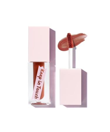 Keep In Touch Jelly Plumper Tint | Non-Sticky  Long-Lasting Lip Gloss | Vegan and Cruelty-Free Korean Lip Tint (Espresso Martini)