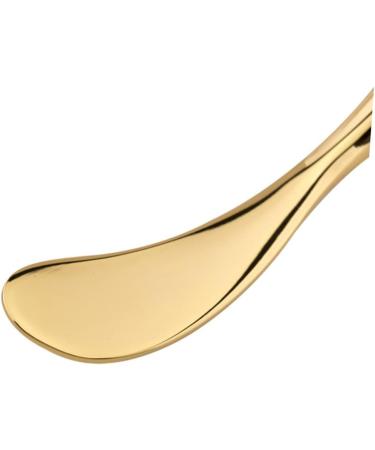 TOVINANNA Spoon Unicorn Horn Clip on Eye Tool Makeup Spoon Make up Kit Eye Spoon Spiral Perm Rods Creami Buttercream Stick Eyes 9.50X1.50X0.50CM Golden - Buy Online on GoSupps.com