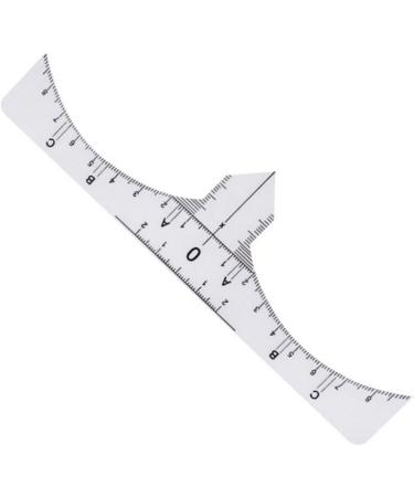 Baluue 10pcs Set Eyebrow Stencil Microblading Eyebrow Ruler Brow Ruler Sticker Eyebrow Template White - Buy Online on GoSupps.com