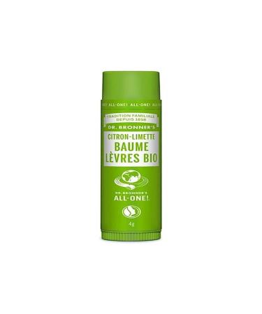 Dr Bronner's Organic Lime Lipstick 4g