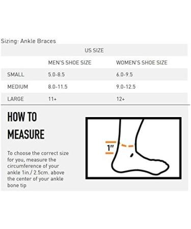 Shock Doctor Ultra Knit Ankle Brace with Figure 6 Strap & Stays - Medium - Buy Online on GoSupps.com