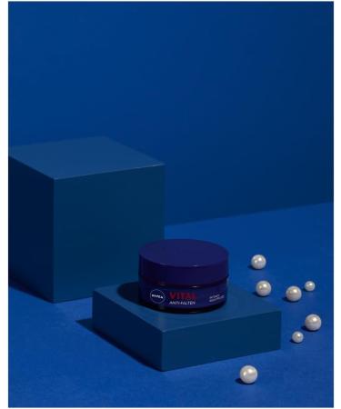 NIVEA VITAL Intensive anti-wrinkle night care for mature skin facial care with calcium pearl extracts and natural grape seed oil night cream to support skin regeneration - Buy Online on GoSupps.com