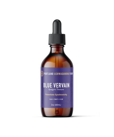 Portland Ashwagandha Farm Blue Vervain Fresh Spagyric Tincture 2oz