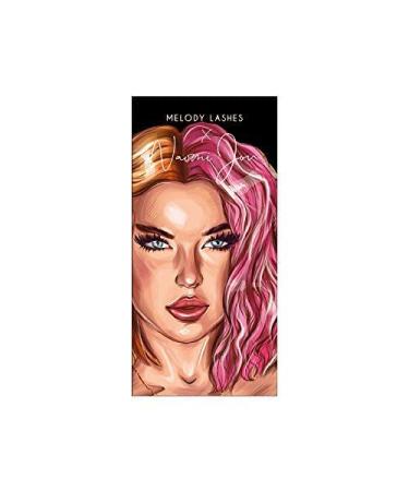 Buy Melody Lashes Naomi Jon Taco - Ultra Fluffy Natural Eyelashes Premium Quality Up to 15x Reusable Vegan Friendly - Buy Online on GoSupps.com