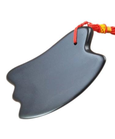 Bian Stone Scraping Massage Tools Skincare Scraping Boards Facial and Body Skin Tools Spa Beauty Soothing Neck Hands and Feet Promoting Blood Circulation