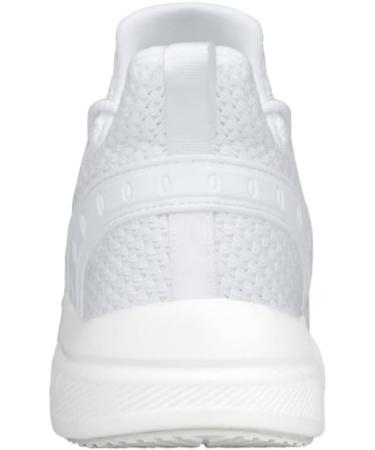 Feethit Men's Running Sneakers - Lightweight Non-Slip Sports Shoes with Rubber Soles | Breathable Walking Shoes 44 EU - White - Buy Online on GoSupps.com