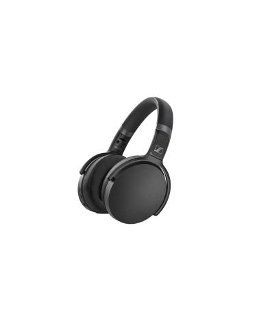 Sennheiser HD 450BT Bluetooth 5.0 Wireless Headphone with Active Noise Cancellation - 30-Hour Battery Life, USB-C Fast Charging, Virtual Assistant Button, Foldable - Black (Renewed)