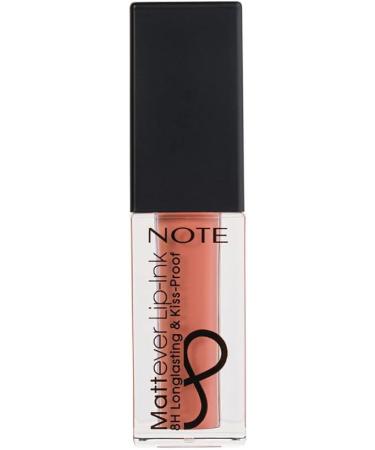 COSMETIC NOTE - Mattever Lip-Ink | Long-Lasting Transfer-Free Matte Lip Ink | Plumping Ultra-Pigmented Lipstick (Peach Rose) - Buy Online on GoSupps.com