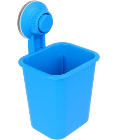 Alipis 2 Pack Toothbrush Organizer Wall-Mounted Suction Holder for Bathroom Storage - Self-Adhesive Toothbrush & Razor Bracket - Ideal for Kids & Adults - Blue 17x11cm - Buy Online on GoSupps.com