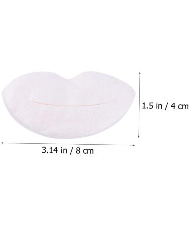 minkissy 2000 Pi ces Papier De Masque L vres En Soie Masques L vres Compress es Hydratant Pour Les L vres Masques L vres Au Collag ne Se Soucier Blanche Fibres V g tales Gel - Buy Online on GoSupps.com