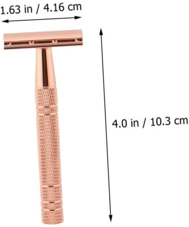 Doitool Ladies Safety Razor - T-Form Double-Sided Razor for Women & Body Hair - Old Style Design - Buy Online on GoSupps.com