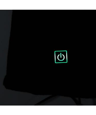 Heated Neck Wrap Scarf - Adjustable Temperature Portable Relief for Tiredness & Muscle Stiffness | Black Winter Comfort - Buy Online on GoSupps.com