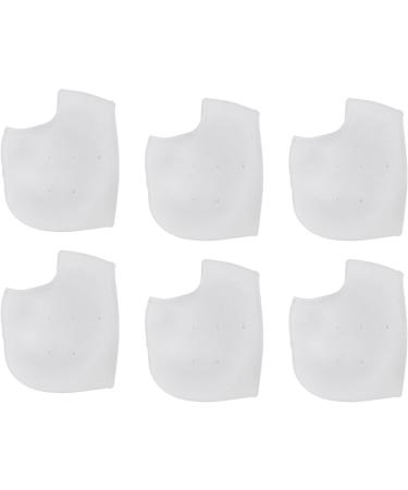 Silicone Heel Protector Covers - 3 Pairs for Heel Pain Relief | International Shipping Available - Buy Online on GoSupps.com