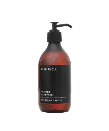 Kimirica Blooming Garden Scented Hand Wash | Enriched with Cherry Blossom Neem & Aloe Vera | Gentle & Moisturizing | Luxurious Fragrance for Soft Nourished Hands | 10.14 Fl Oz (300ml)