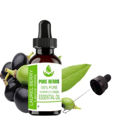 Pure Herbs Laurel Berry (Laurus Nobilis) Essential Oils 10ml