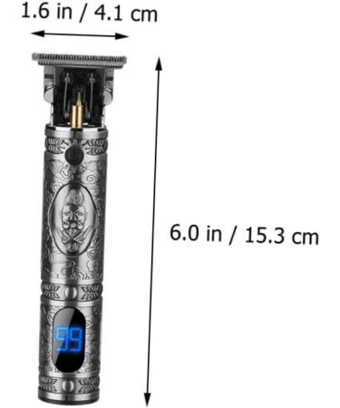 Beavorty 1 Set Oil Head Hair Clipper Zero Gap Trimmer Electric Barber Shears Oil Head Carving Trimmer Mustache Trimmer for Men Shaver for Men Hair Pusher Household Man Metal Haircut Set - Buy Online on GoSupps.com