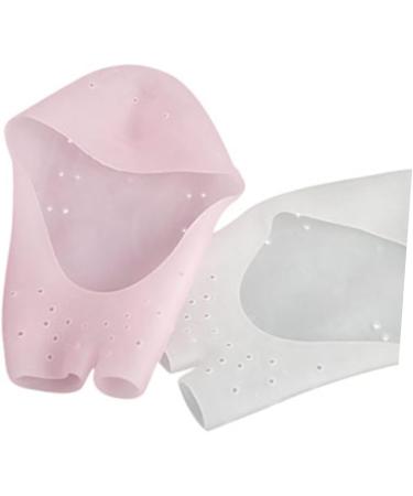 3 Pack Destress Decompression Foot Pillow Socks - Breathable Valgus Correction Tights for Summer Comfort - SEBS-SOCKs in White - Buy Online on GoSupps.com