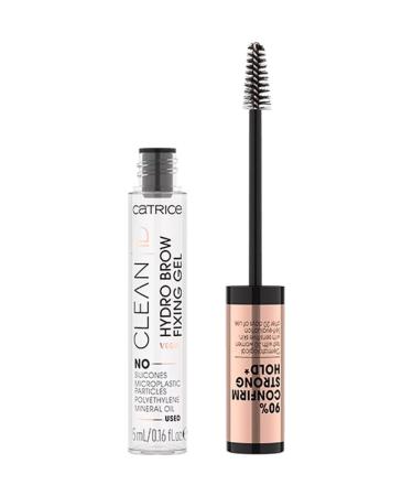 Catrice Clean ID Hydro Brow Fixing Gel - Transparent No. 010 | Vegan Natural Defining Eyebrows (5ml) - International Shipping Available - Buy Online on GoSupps.com