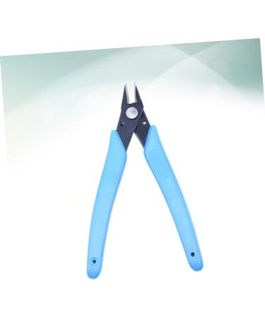 FOMIYES Nail Care Supplie Cuticle Fingernail Clippers Toenail Toenail Nippers Toenail File Fingernail File Rhinestone Outfit Fashion Jewelry Diagonal Pliers Manicure Blue 13*5cm - Buy Online on GoSupps.com