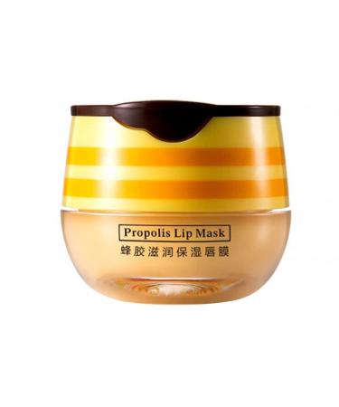 Lip Scrub - Propolis Moisturizing Lip Membrane Lip Scrubs Exfoliator & Moisturizer Lip Care Exfoliating Scrub and Lip Moisturizer for Chapped Lips