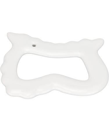 Body Massage Tool Ceramic Wrinkle Removal Tool Relaxation Gua Sha Tool for Chin Neck Massage - Buy Online on GoSupps.com