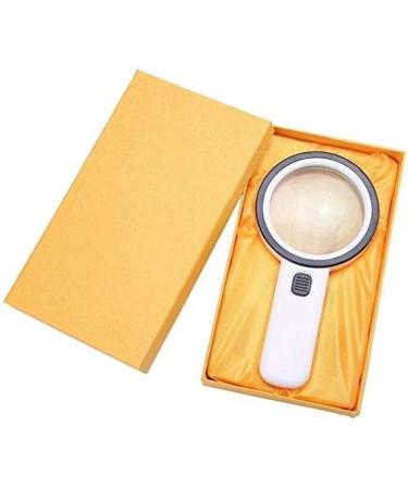 Lightweight Magnifying Glass 30X High-Definition Optical Glass Lens Hand-Held Magnifier for Reading Books Magazines and Newspapers Lofty Ambition - Buy Online on GoSupps.com