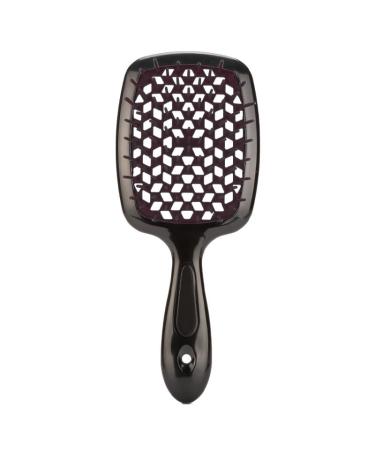 Comb 1 Piece Of Wide Toothed Air Cushion Comb Massage Dry Wet Comb Hollow Comb Salon Hair Brush Set Wide Tooth Comb (Color : H)