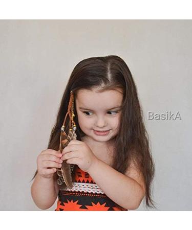 Awaytr Bohemian Feather Hair Band - Hippie Festival Accessories | 3-in-1 Tormented Feather Headdress for Women - Buy Online on GoSupps.com