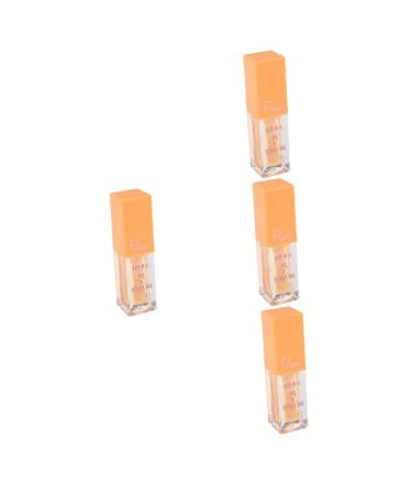balacoo 4pcs Fruity Lip Gloss Korean Lip Plumping Lip Oil Lip Plumping Lip Gloss Hydrating Lip Oil Lip Oils Lip Balm Tinted Lip Oil Tinted Lip Tint Lipstick Plastic Moisturizing Miss