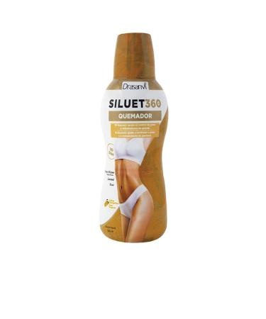 Drasanvi Drasanvi Siluet 360 Syrup Burner (600 ml 30 days) | Helps with Weight Management and Improves Fat Metabolism | With Guarana African Mango Fucusy L-Carnitine and Coenzyme Q10 | Mandarin Flavour
