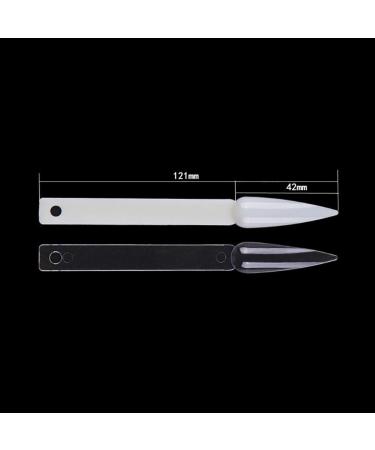 KeKeandYaoYao Fan Shape Pointed False Nail Tips | Polish Color Chart & Salon Manicure Art Display Tool - Buy Online on GoSupps.com