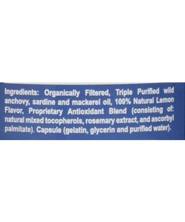 Omega Sufficiency Lemon 240 Capsules - Buy Online on GoSupps.com