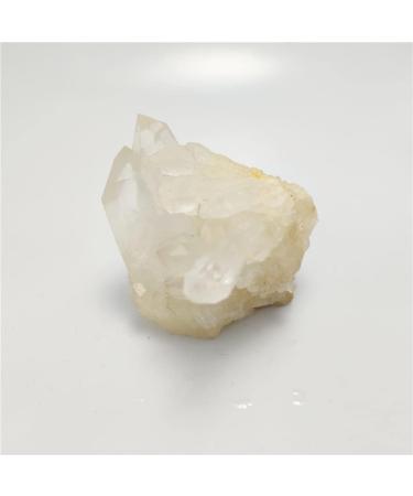 Natural Crystal Rough Stones White Crystal Quartz Crystal Cluster Ornaments White Quartz Cluster Crystal Specimen Can be Used for Home Office Decoration (Color : About 30g) - Buy Online on GoSupps.com
